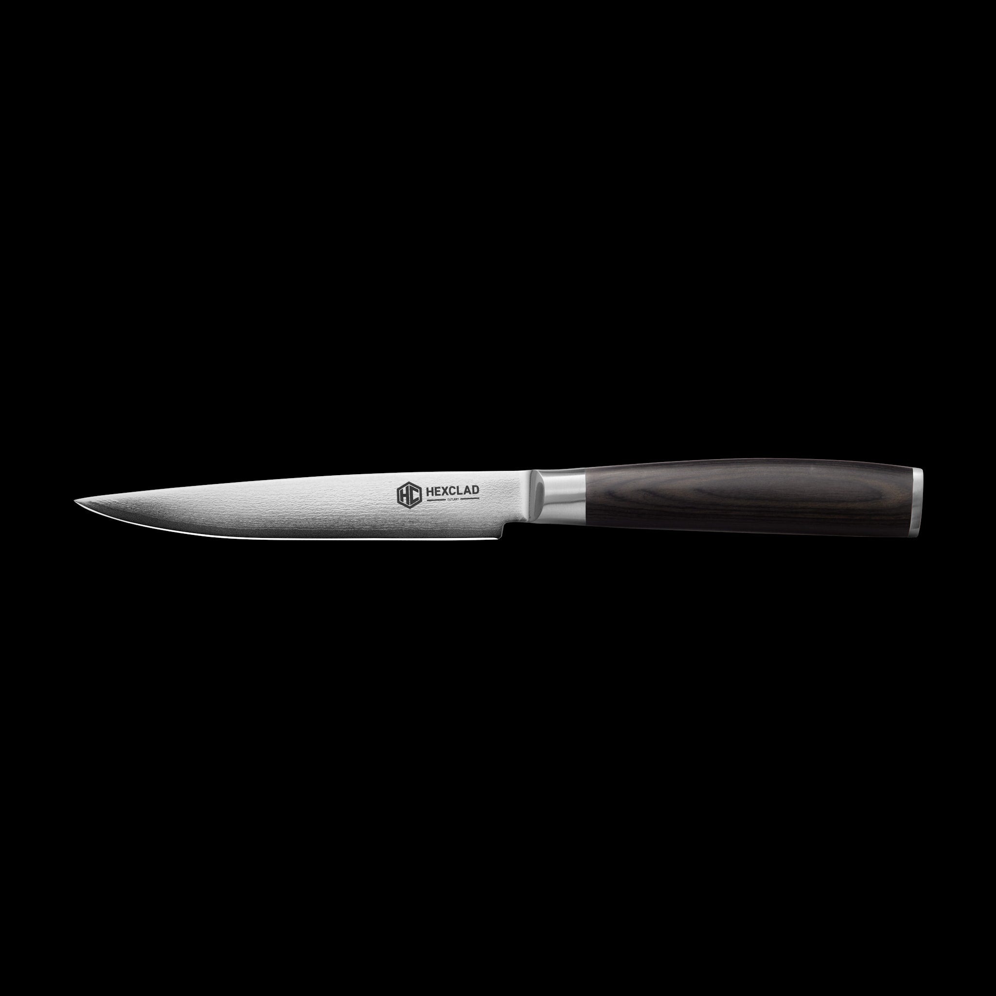 Damascus Steel Steak Knife Set. 8-pc (Espresso) - Image 2